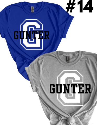 Gunter Tigers Shirt