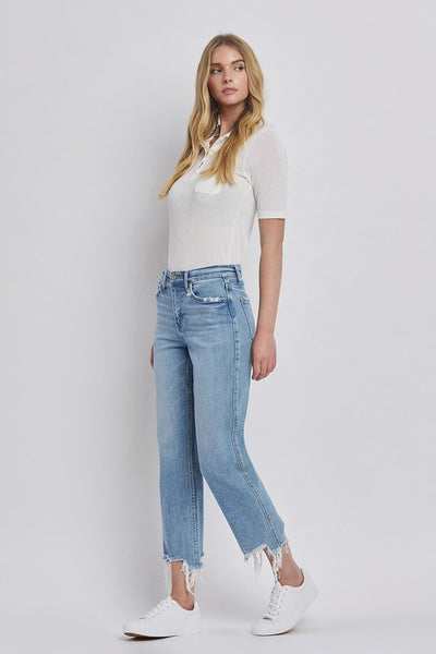 Alaya Distressed Hem Jean