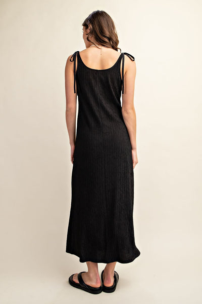 Iris Black Dress