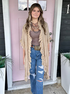 Marlee Duster - Taupe