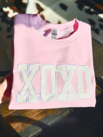 Embroidered XOXO Valentine’s Day Sweatshirt