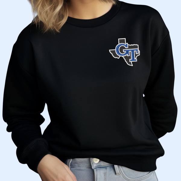 Embroidered GT Logo Sweatshirt