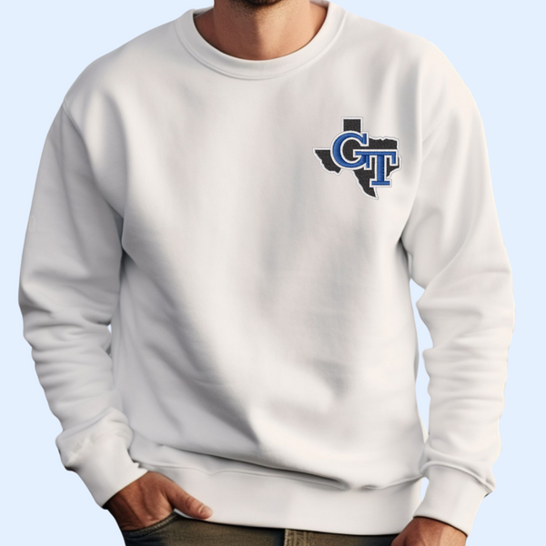 Embroidered GT Logo Sweatshirt