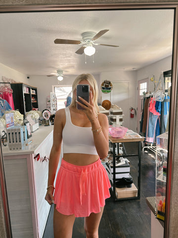 Ana Pink Butterfly Skirt
