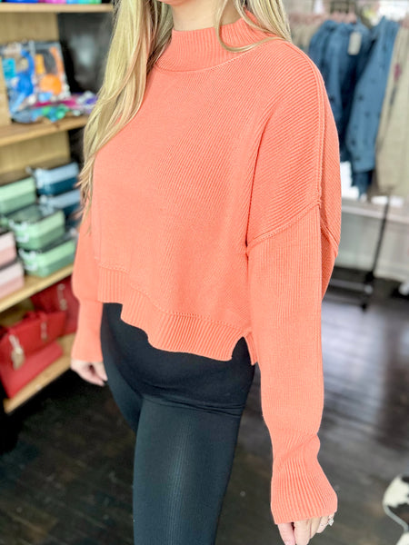 Tiff Neon Orange Sweater