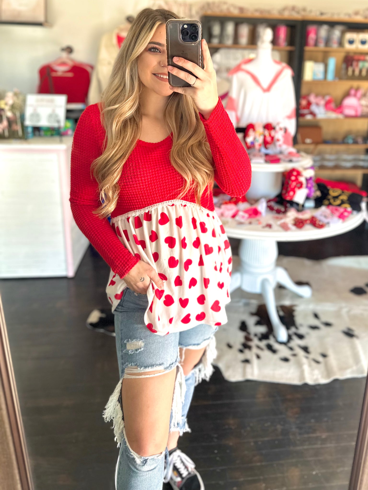 Valerie Heart Top