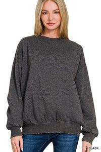 Sabrina Black Sweatshirt