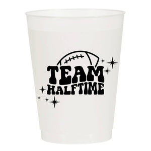Team Halftime Frosted Tailgate Cups- Sports