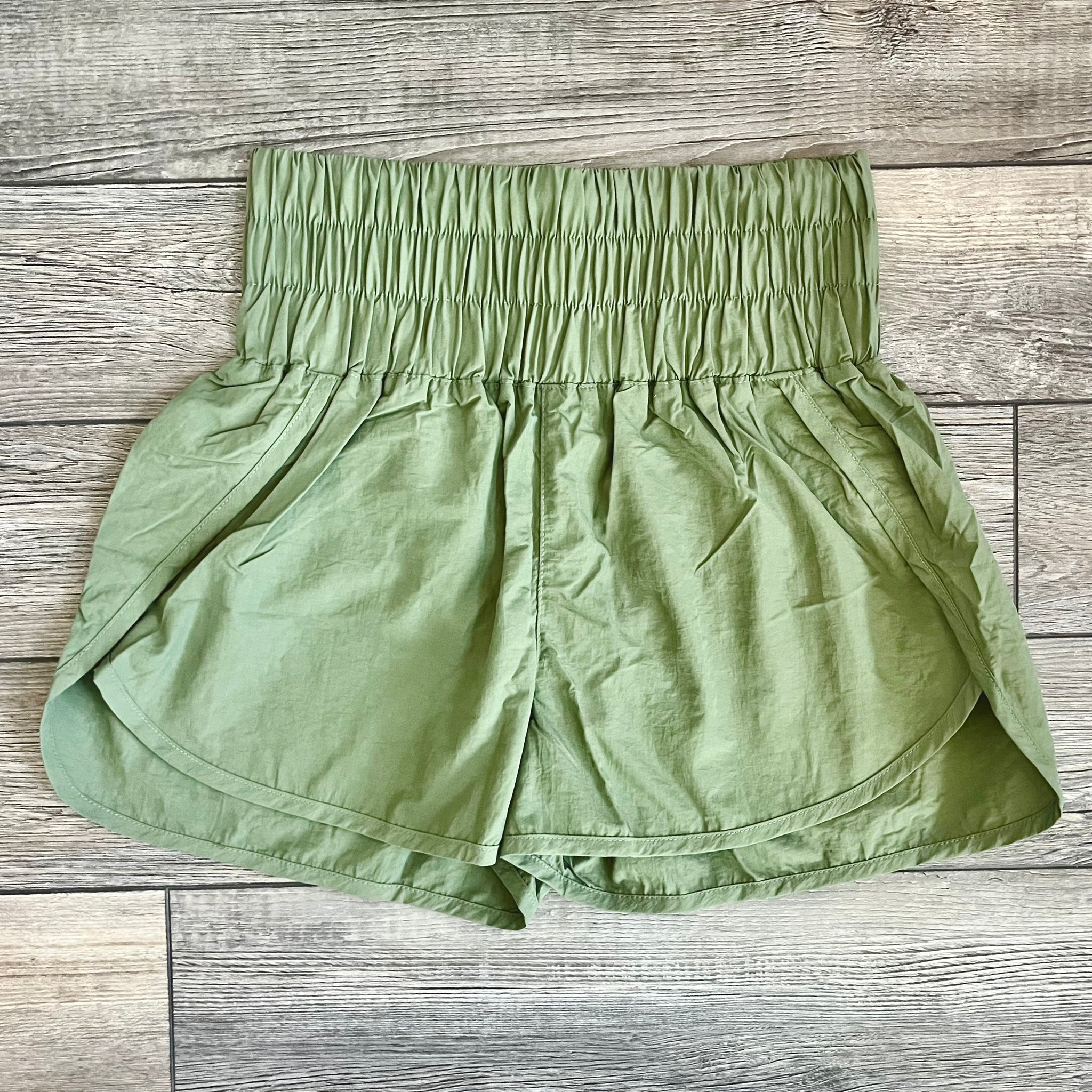 Abby Sport Shorts - Olive